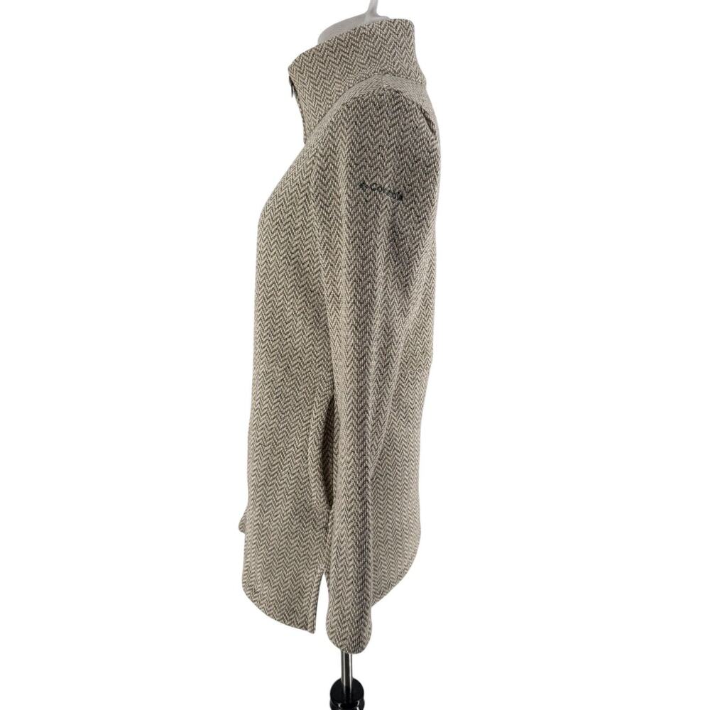 Columbia Beige Herringbone Jacket - Picture 2 of 5